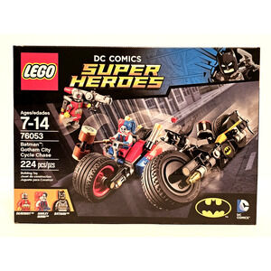BATMAN GOTHAM CITY CYCLE CHASE Dc SuperHeroes LEGO Set #76053 NEW Sealed RETIRED